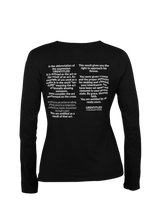 Load image into Gallery viewer, Unisex Long Sleeve Crossover Logo Tee