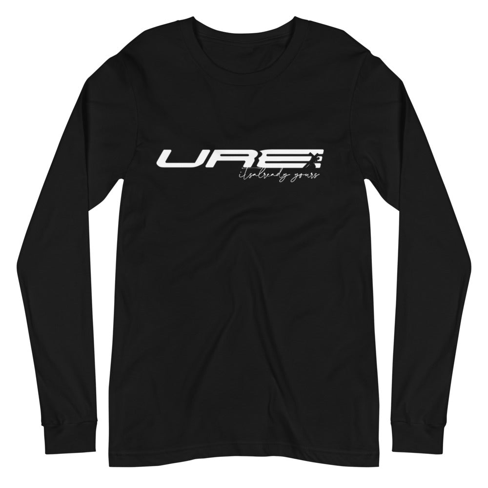 Unisex Long Sleeve Crossover Logo Tee